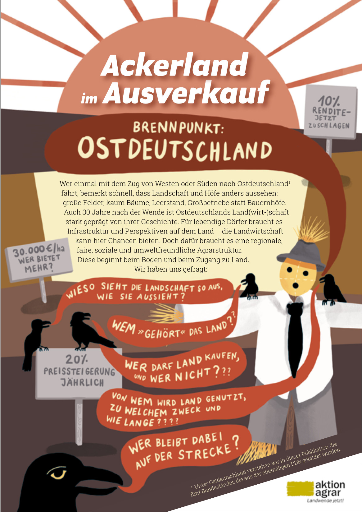Aktion Agrar: Ackerland im Ausverkauf – Brennpunkt Ostdeutschland Aktion Agrar: Ackerland im Ausverkauf – Brennpunkt Ostdeutschland