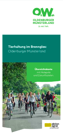 Infokarte Tierhaltung im Oldenburger Münsterland