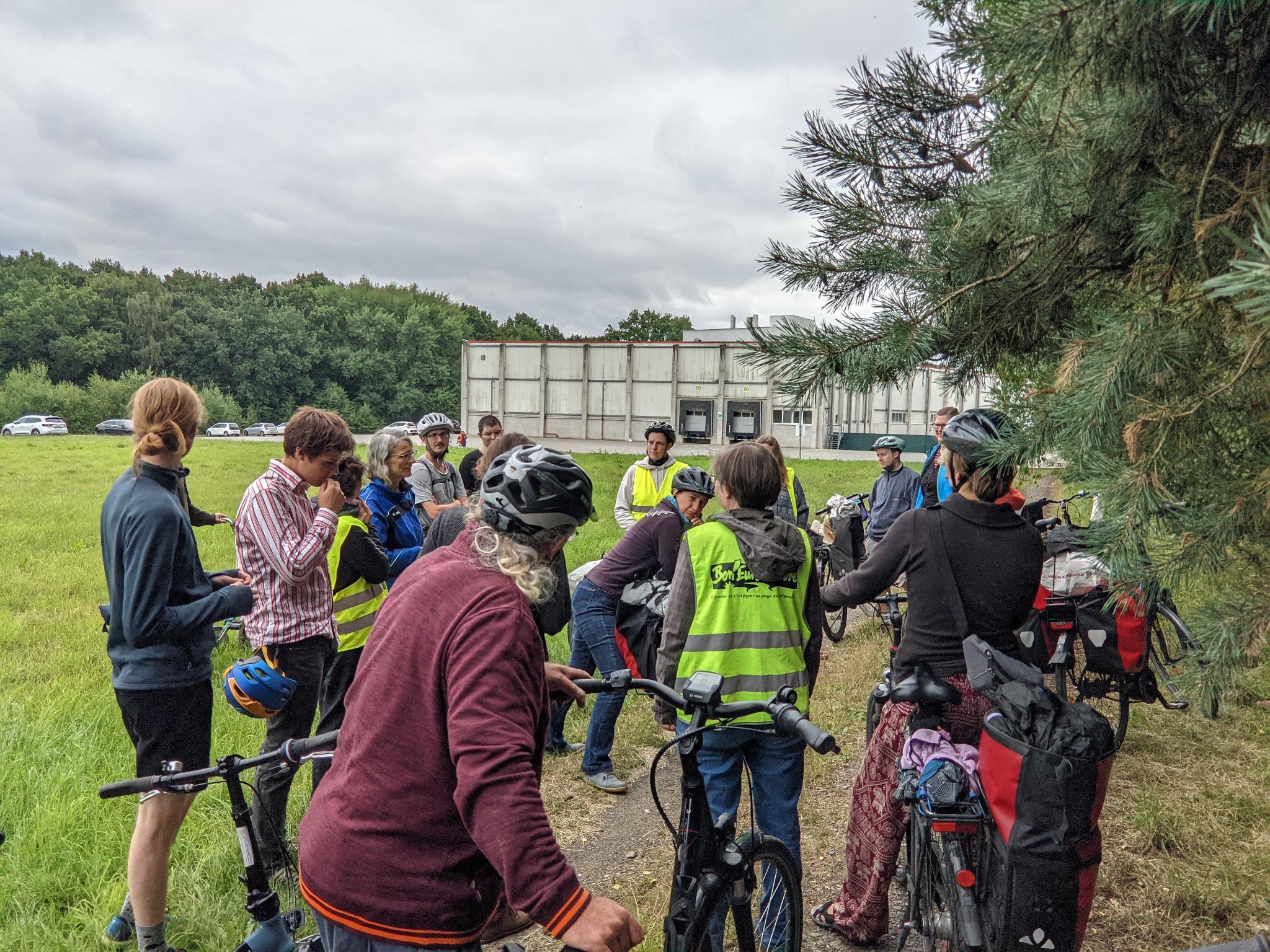 Infostopp zu einer Geflügelverarbeitungsanlage