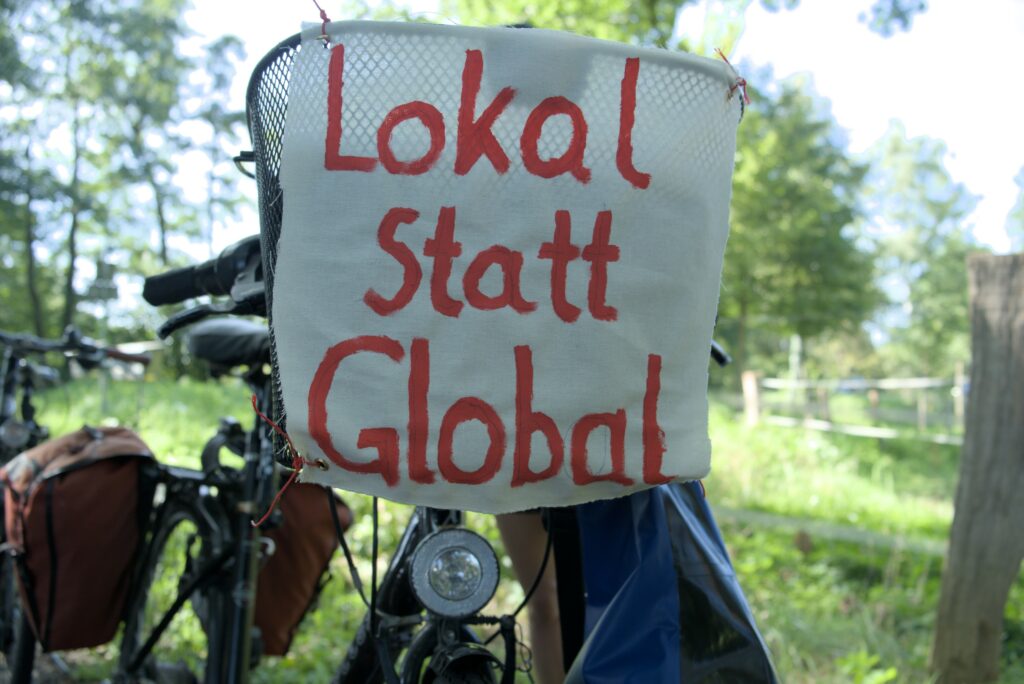 Lokal statt Global Aktionsradtour 2023