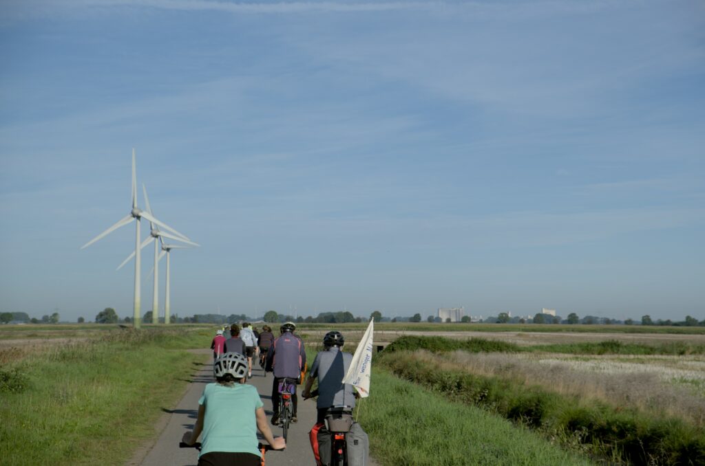 Auf dem Fahrrad Aktionsradtour 2023