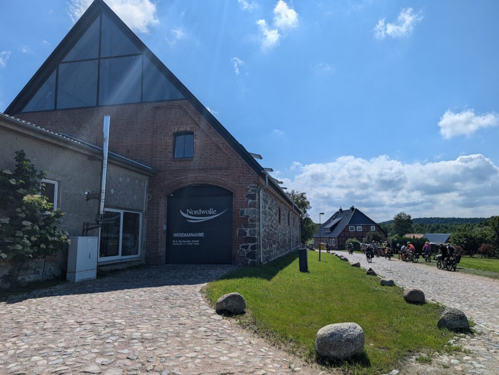 Produktionsstätte von Nordwolle in Teplitz (Foto: M. Krack)